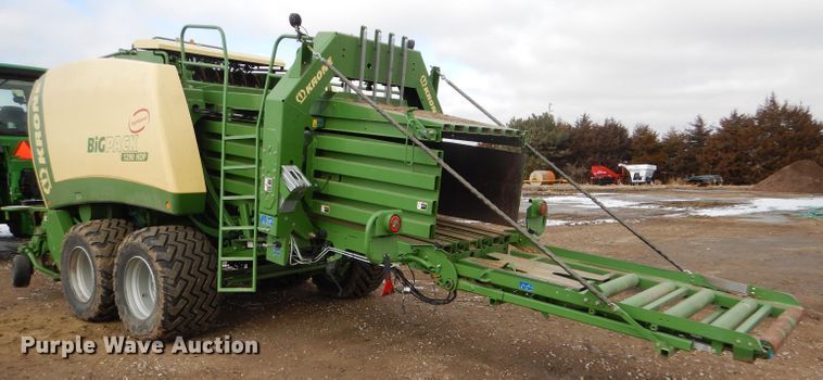 image for item GX9762 2014 Krone Big Pack 1290 HDP High Speed large square baler