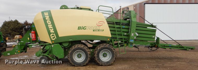 image for item GX9762 2014 Krone Big Pack 1290 HDP High Speed large square baler