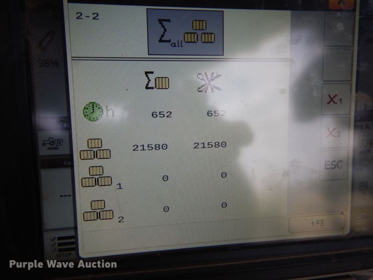 image for item GX9762 2014 Krone Big Pack 1290 HDP High Speed large square baler