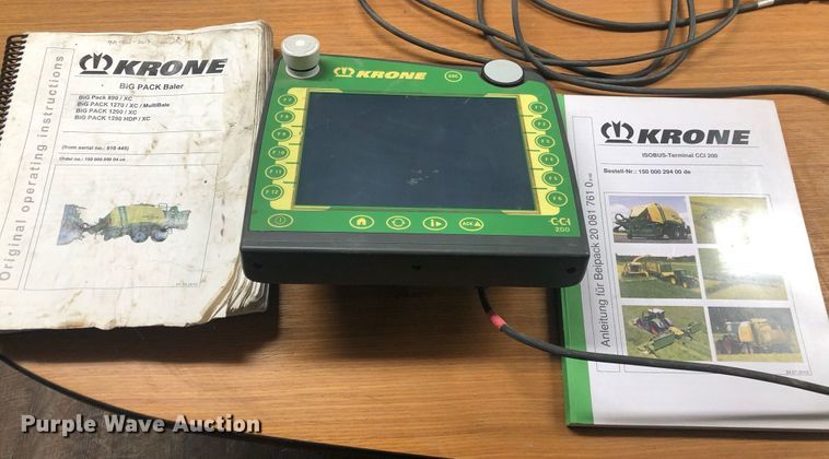 image for item GX9762 2014 Krone Big Pack 1290 HDP High Speed large square baler