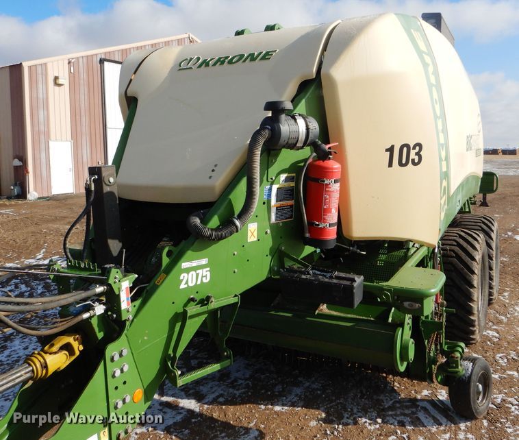 image for item GX9763 2013 Krone Big Pack 1290 HDP High Speed large square baler