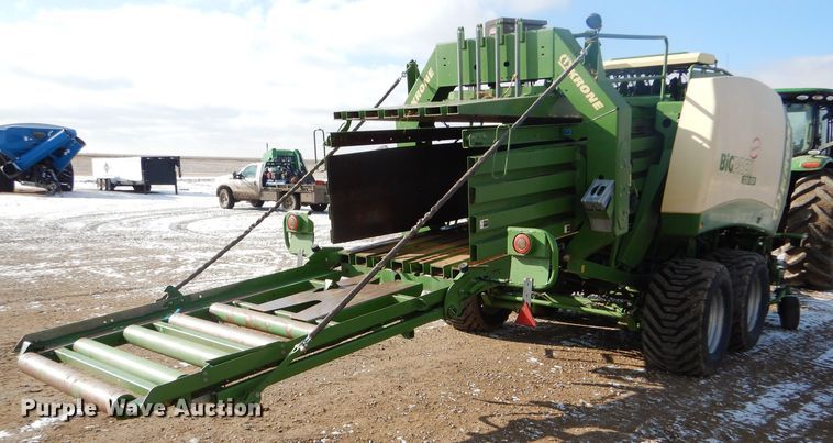 image for item GX9763 2013 Krone Big Pack 1290 HDP High Speed large square baler