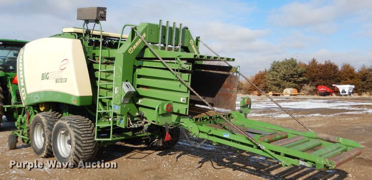 image for item GX9763 2013 Krone Big Pack 1290 HDP High Speed large square baler