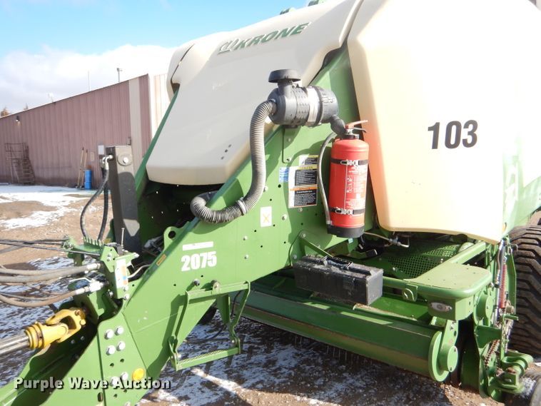 image for item GX9763 2013 Krone Big Pack 1290 HDP High Speed large square baler