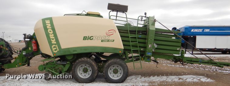 image for item GX9764 2013 Krone Big Pack 1290 HDP High Speed large square baler