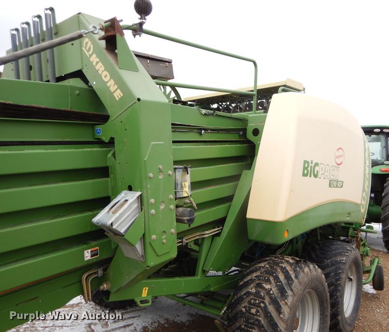 image for item GX9764 2013 Krone Big Pack 1290 HDP High Speed large square baler