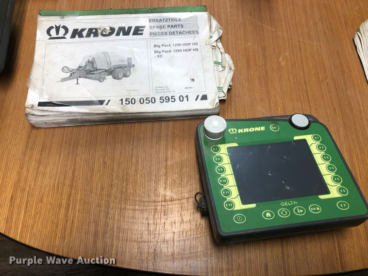 image for item GX9764 2013 Krone Big Pack 1290 HDP High Speed large square baler