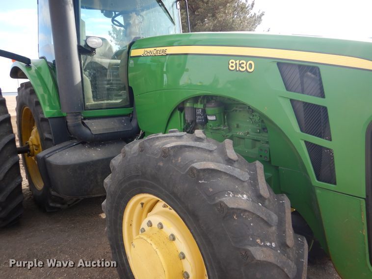 image for item GX9765 2008 John Deere 8130 MFWD tractor