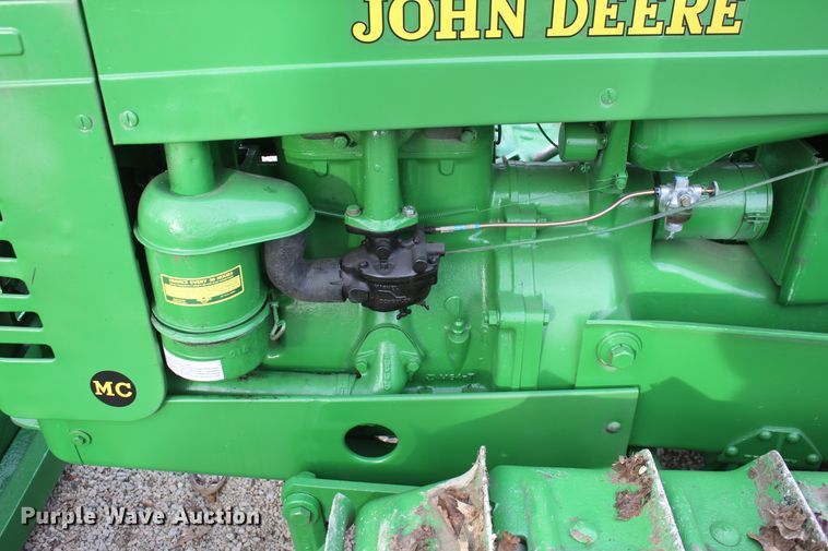 image for item H1301 1950 John Deere MC dozer
