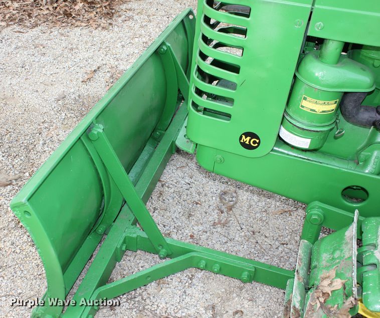image for item H1301 1950 John Deere MC dozer