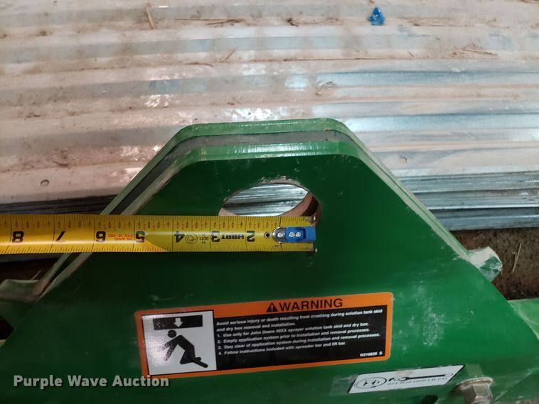 image for item L1428 John Deere sprayer bed spreader bar