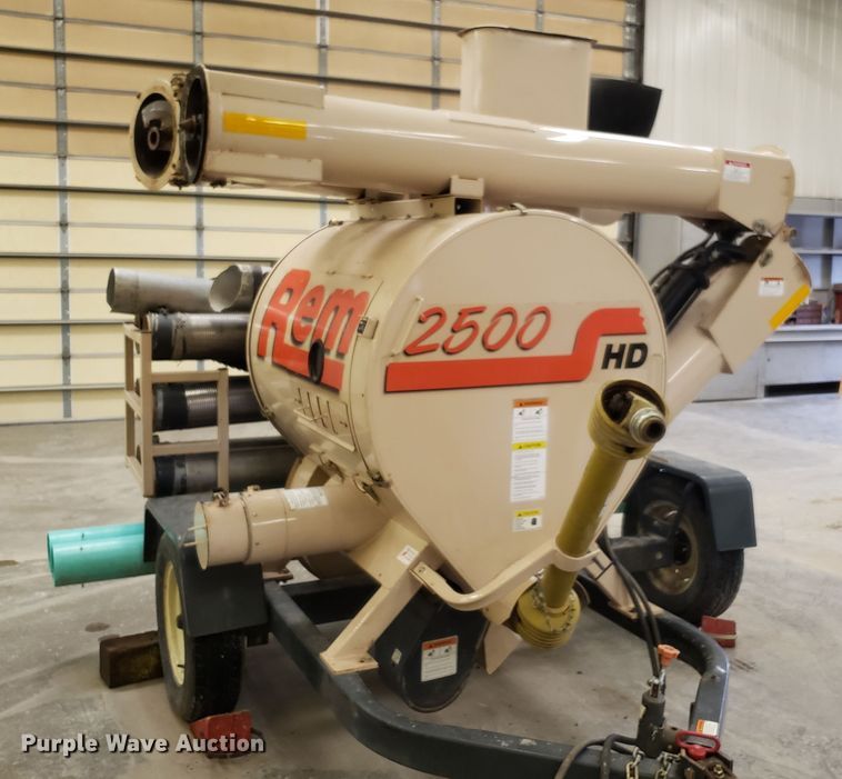 image for item L1429 Rem 2500HD grain vacuum