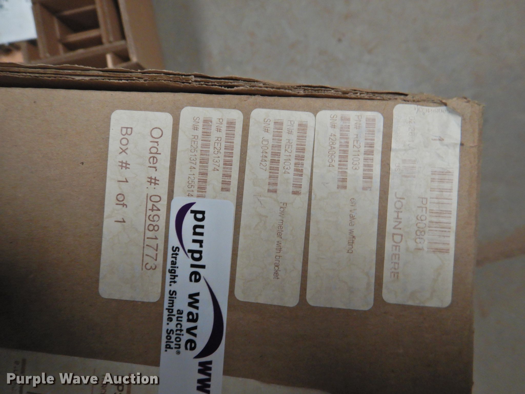 John Deere AutoTrac kit in Plainview, TX Item GN9718 sold Purple Wave