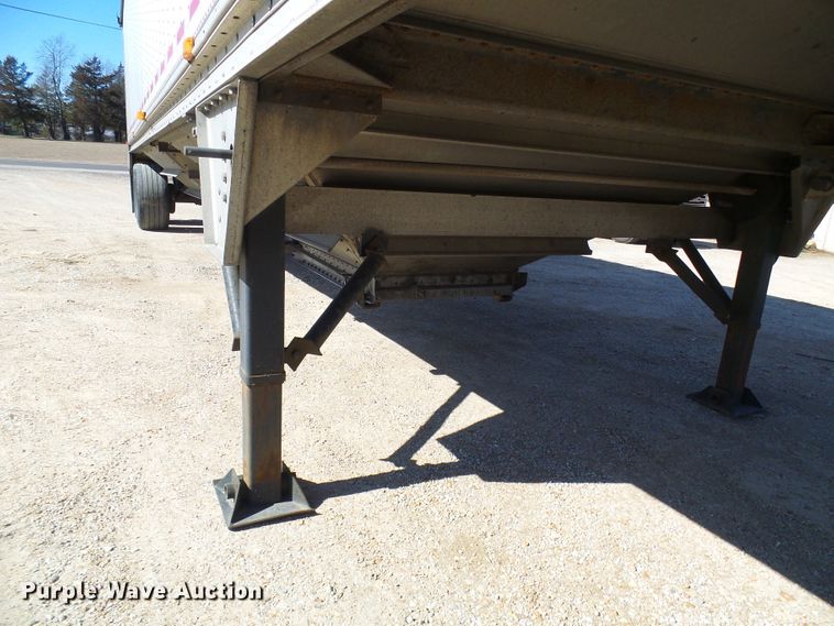 image for item DD1768 2003 Wilson double hopper bottom grain trailer