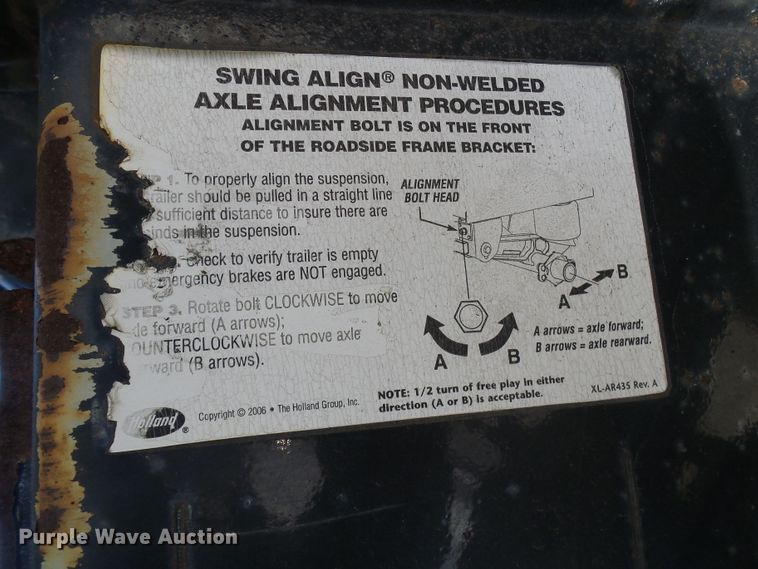 image for item DD1775 (2) Holland CB-2300-16 axles