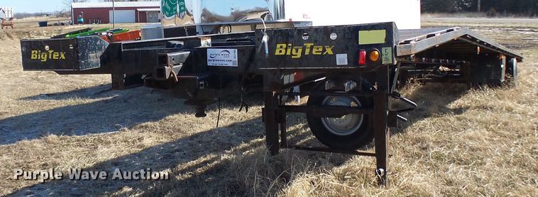 image for item DD1780 2014 Big Tex 20AC-51 equipment trailer
