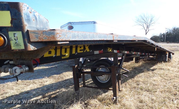 image for item DD1780 2014 Big Tex 20AC-51 equipment trailer