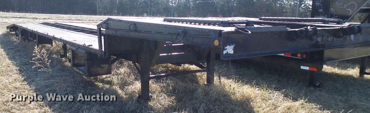 image for item DD1781 1997 drop deck equipment trailer