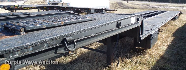 image for item DD1781 1997 drop deck equipment trailer