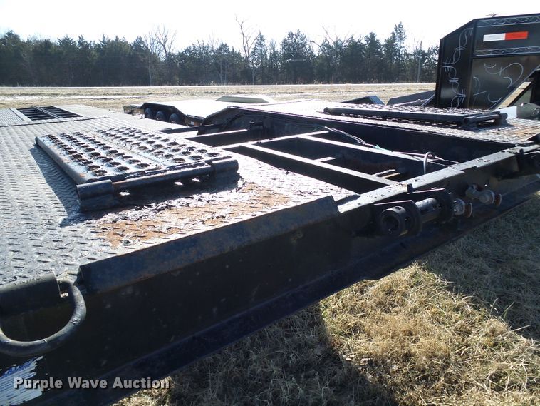 image for item DD1781 1997 drop deck equipment trailer