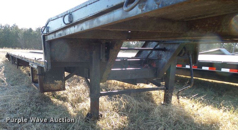image for item DD1781 1997 drop deck equipment trailer