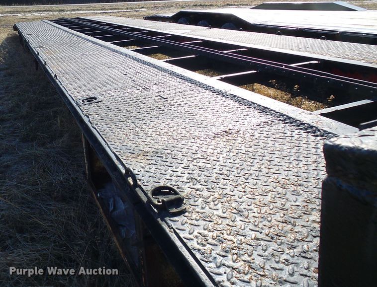 image for item DD1781 1997 drop deck equipment trailer