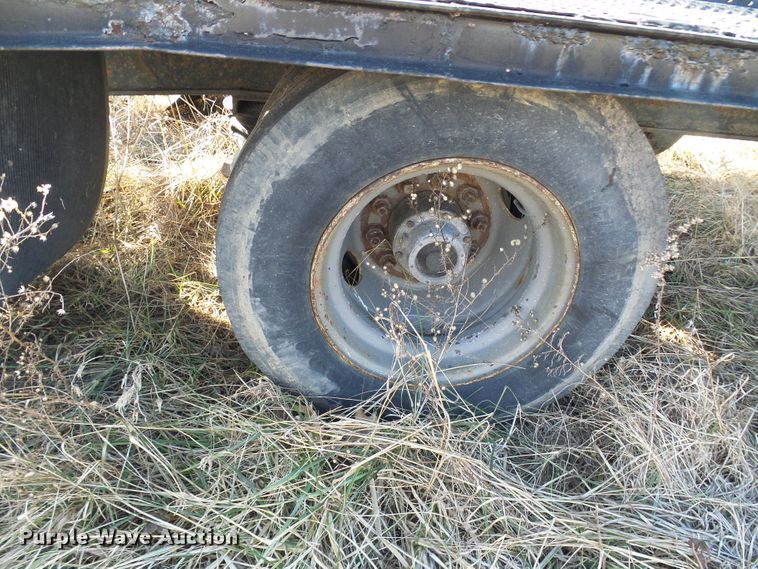 image for item DD1781 1997 drop deck equipment trailer
