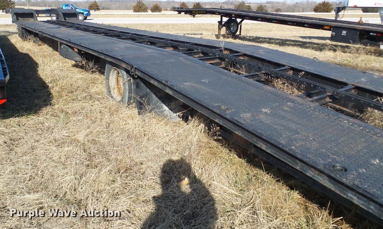 image for item DD1781 1997 drop deck equipment trailer