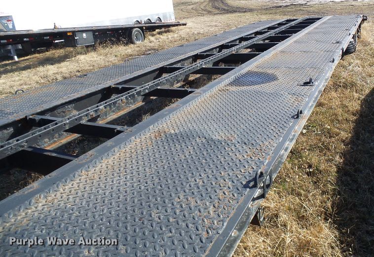 image for item DD1781 1997 drop deck equipment trailer