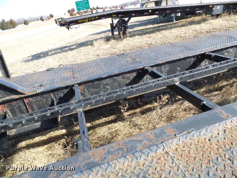 image for item DD1781 1997 drop deck equipment trailer