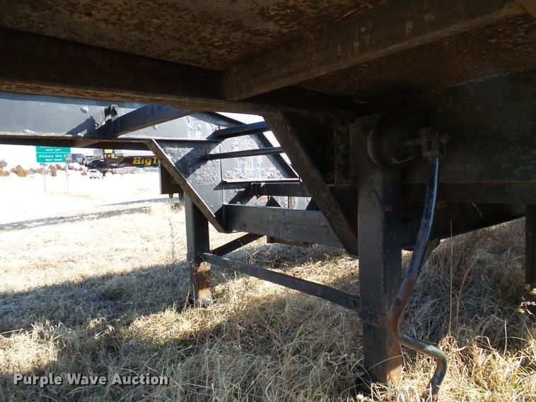 image for item DD1781 1997 drop deck equipment trailer