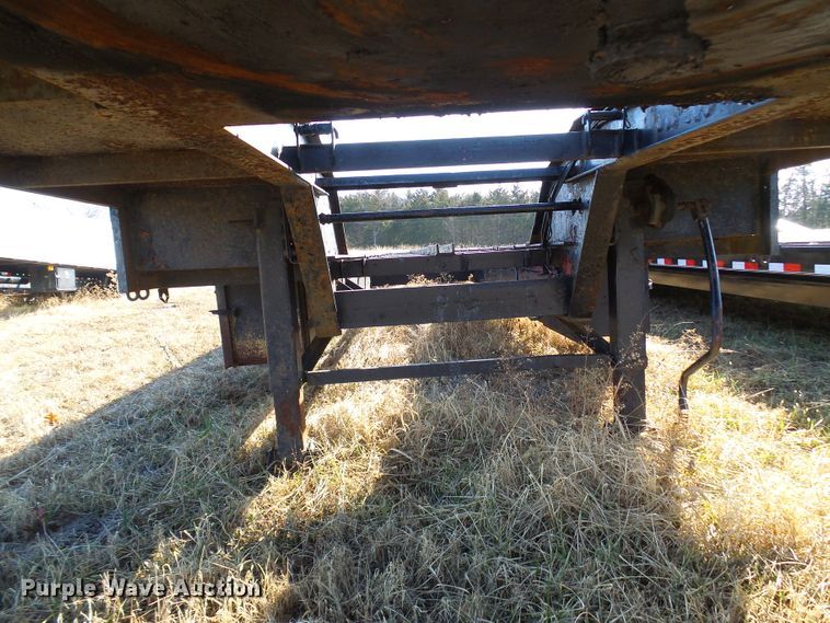 image for item DD1781 1997 drop deck equipment trailer