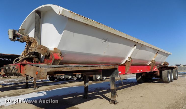 image for item DG2520 2016 Puma side dump trailer