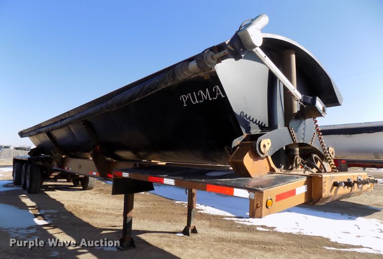 image for item DG2521 2017 Puma TD2350 side dump trailer