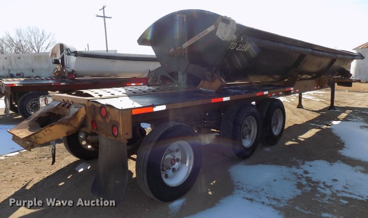 image for item DG2521 2017 Puma TD2350 side dump trailer