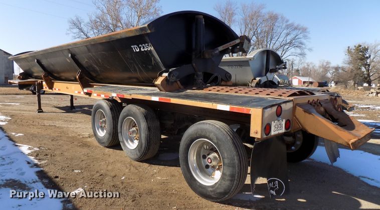 image for item DG2521 2017 Puma TD2350 side dump trailer
