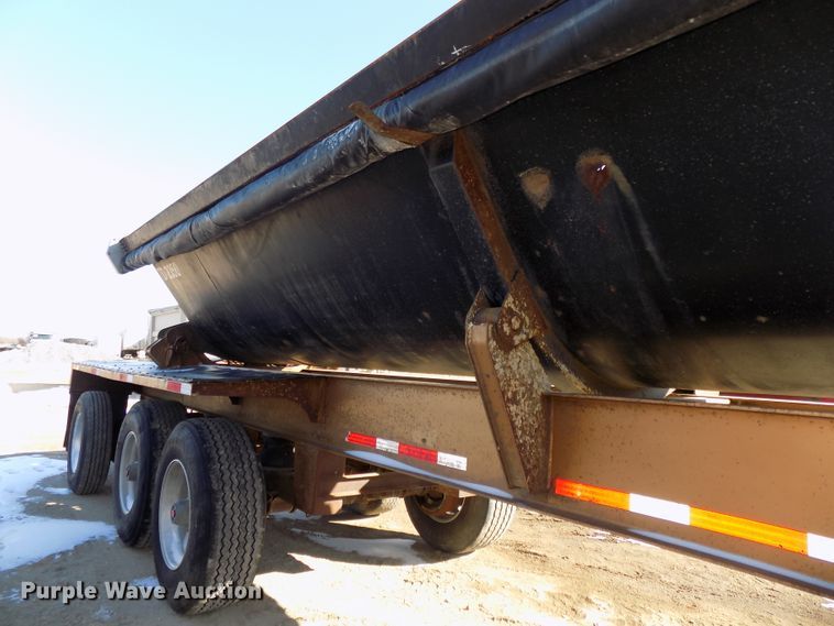 image for item DG2521 2017 Puma TD2350 side dump trailer