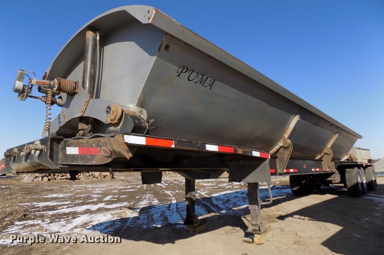image for item DG2522 2017 Puma side dump trailer