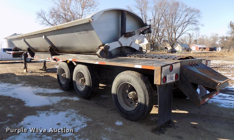image for item DG2522 2017 Puma side dump trailer
