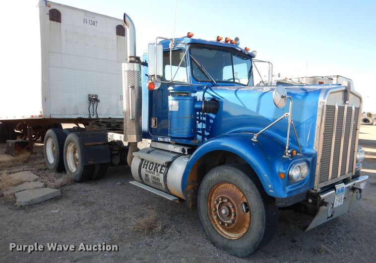 image for item DG5935 1980 Kenworth W900A semi truck