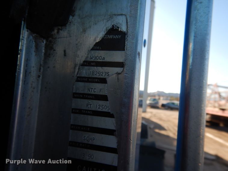 image for item DG5935 1980 Kenworth W900A semi truck