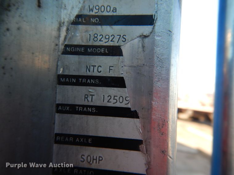 image for item DG5935 1980 Kenworth W900A semi truck