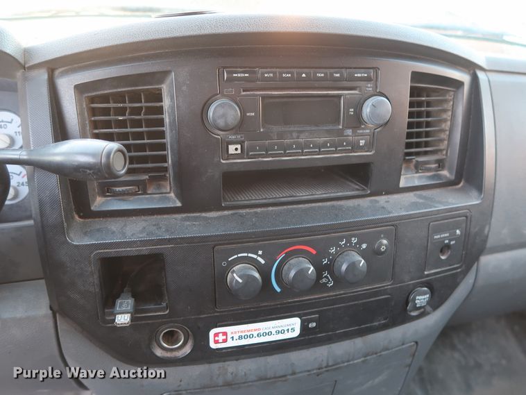 image for item DH0851 2008 Dodge Ram 4500HD utility truck