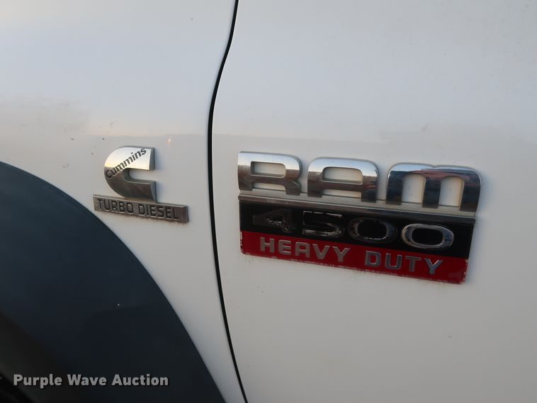 image for item DH0851 2008 Dodge Ram 4500HD utility truck