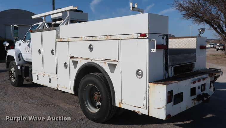 image for item DH0855 1999 GMC C7500 service truck