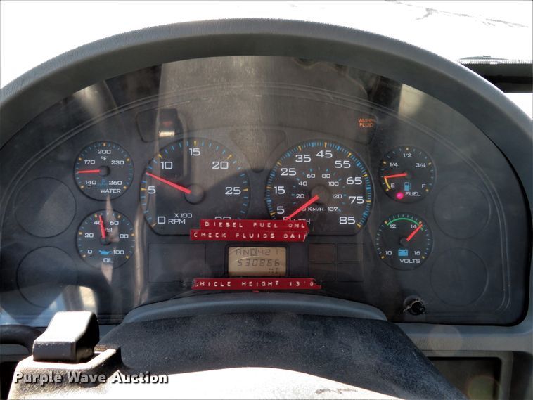 image for item DI2080 2002 International 4300 dump flatbed truck