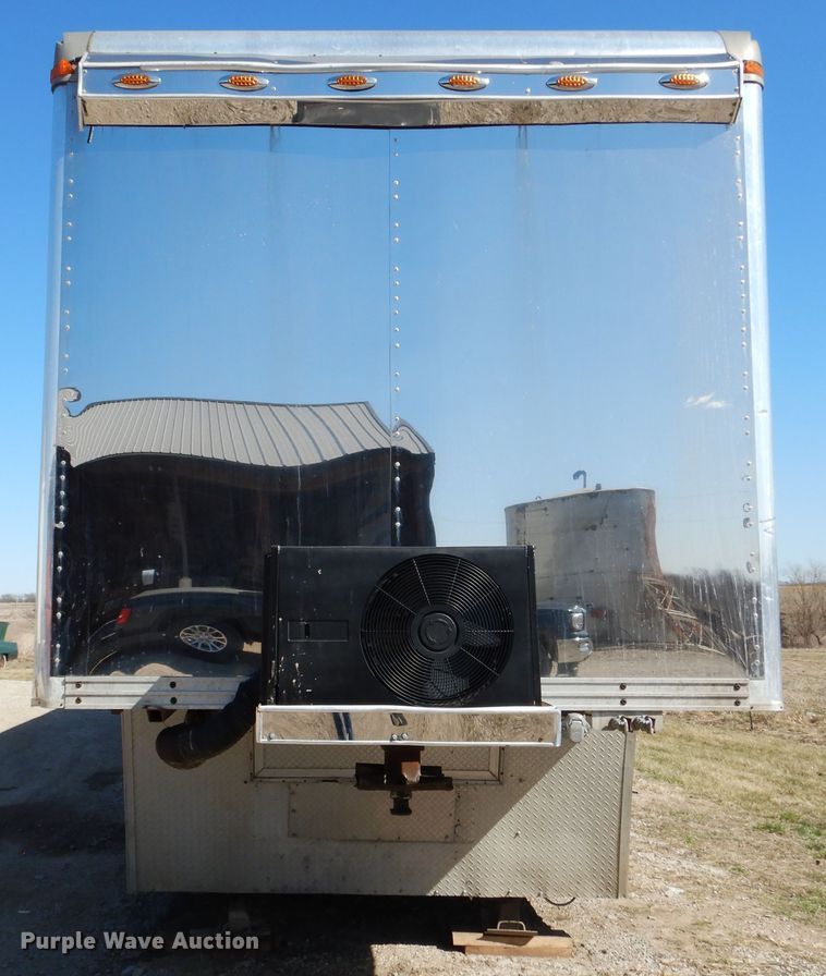 image for item EK9185 2001 United Stacker enclosed cargo trailer