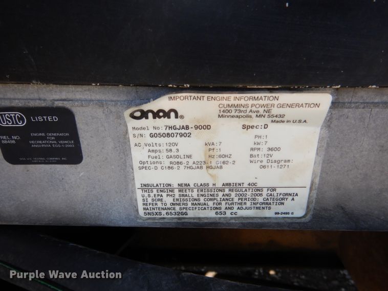 image for item EK9185 2001 United Stacker enclosed cargo trailer