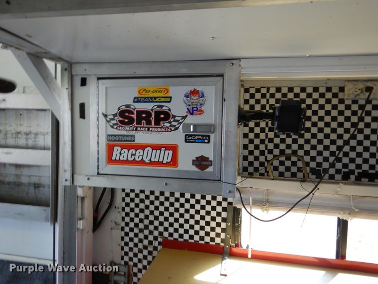 image for item EK9185 2001 United Stacker enclosed cargo trailer