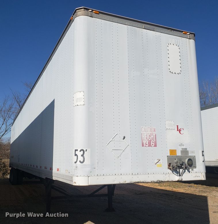 image for item EZ9113 1997 Strick dry van trailer